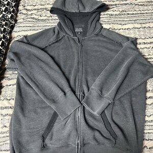 American Eagle “Feels Seriously Lived In” Zip Up Hoodie